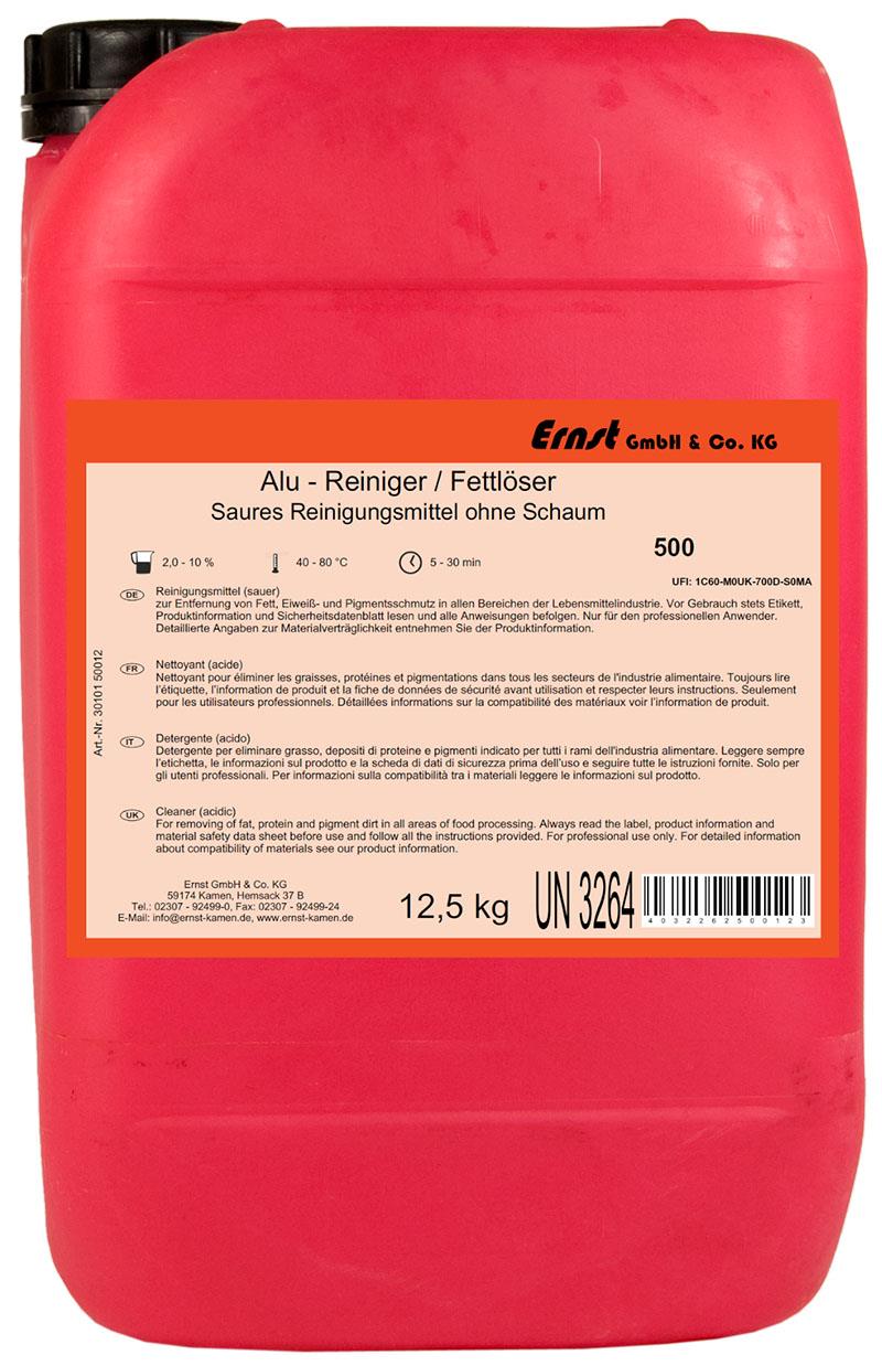 Aluminiumreiniger Superkonzentrat flüssig, 12,5 Kg