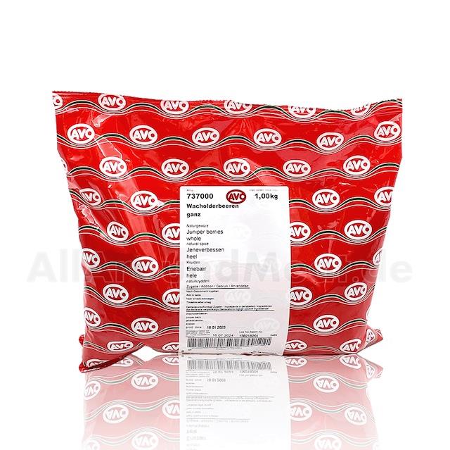 Wacholderbeeren ganz Naturgewürz, 1 kg, AVO Wacholderbeeren ganz Naturgewürz, 1 kg, AVO