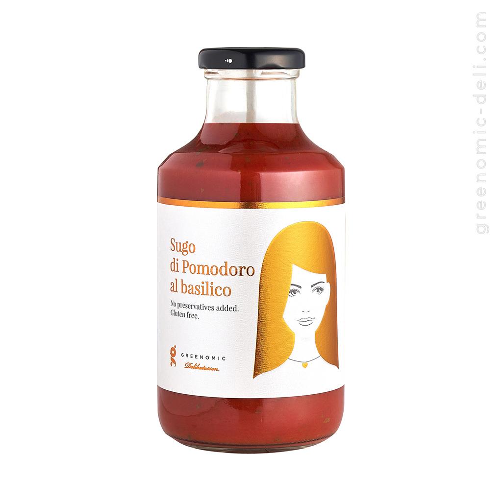 Good Hair Day Sugo, Pomodoro al Basilico 500 g, Greenomic