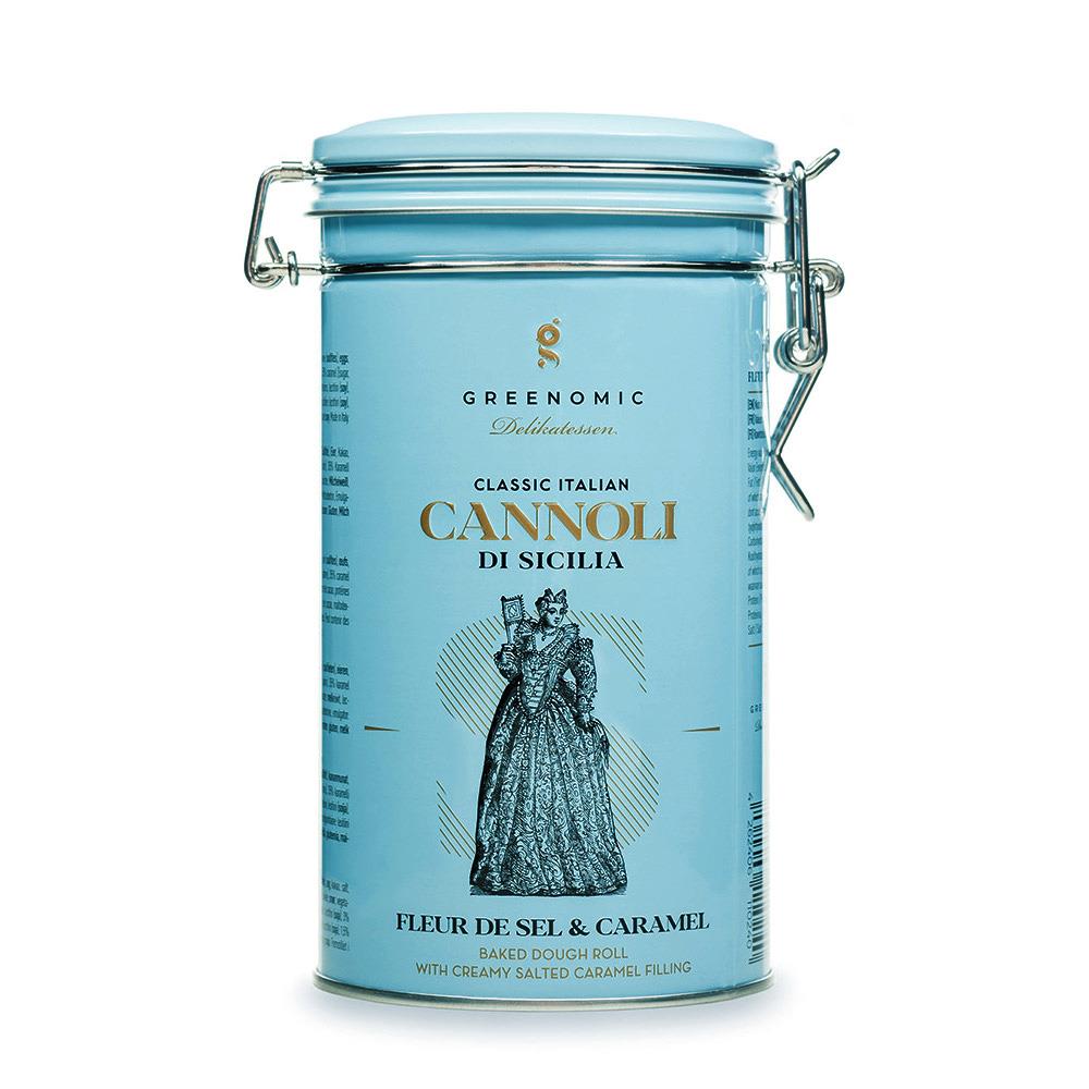 Cannoli FdS & Caramel 200 g, Greenomic Cannoli FdS & Caramel 200 g, Greenomic