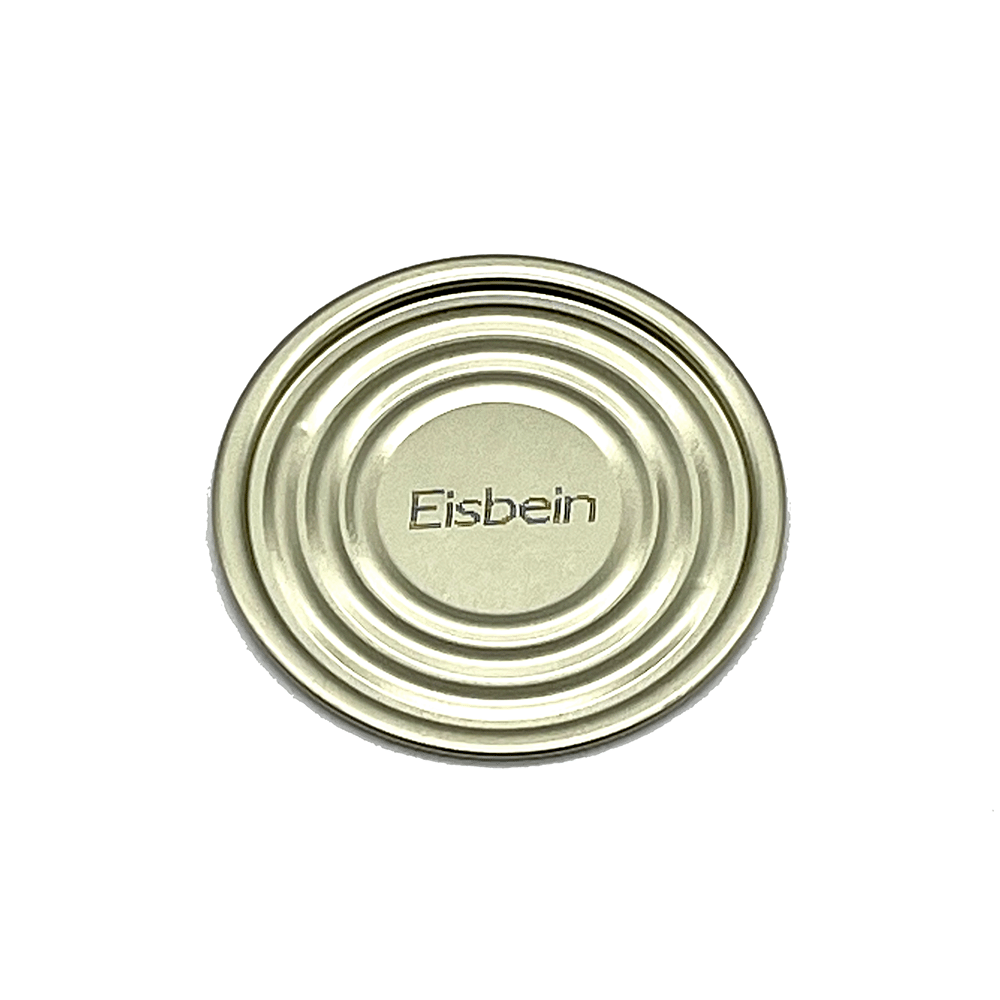 Dosendeckel -Eisbein- 73er (100 Stück), Falzdeckel