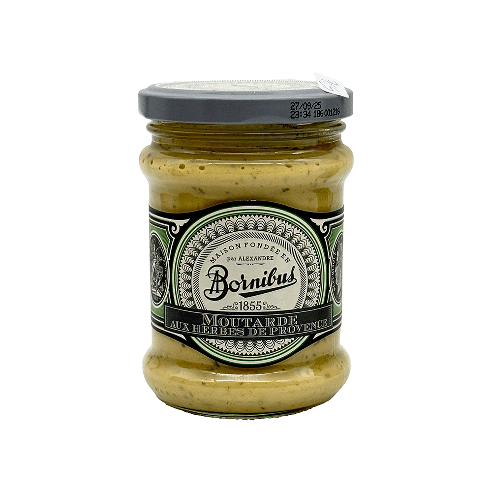Senf, Bornibus, Herbs de Provence, 250 g Senf, Bornibus, Herbs de Provence, 250 g