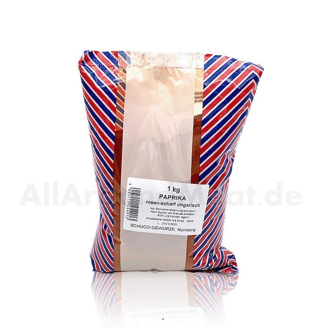 Paprika rosenscharf ungarisch, 1 Kg, Schuco Paprika rosenscharf ungarisch, 1 Kg, Schuco