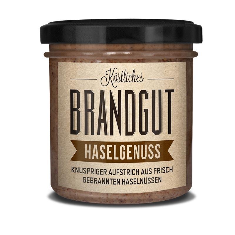 Brandgut "Haselgenuss!", 160 g Brandgut "Haselgenuss!", 160 g
