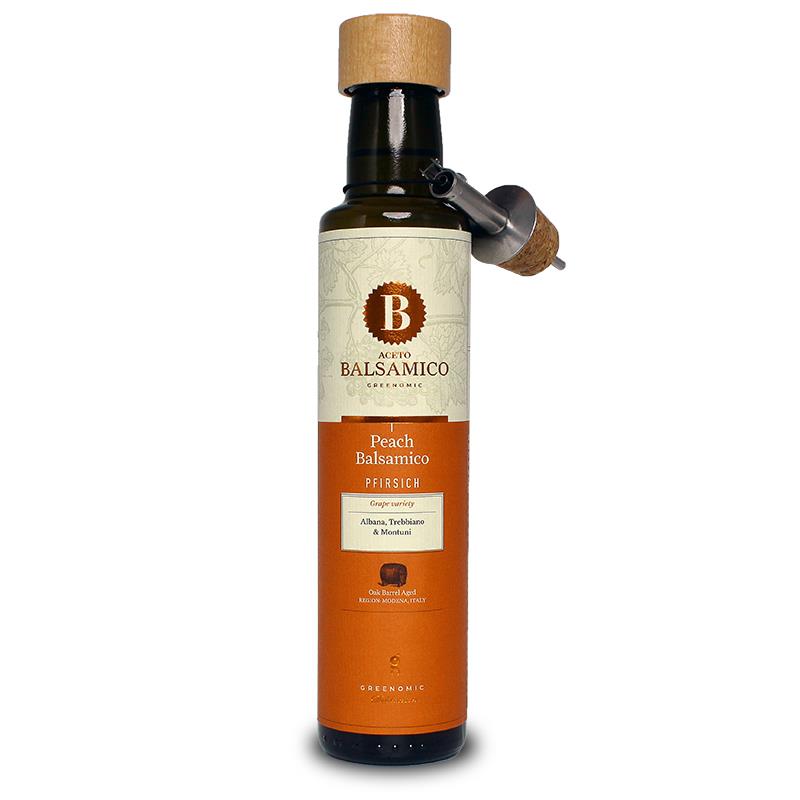 Aceto Balsamico Pfirsich 250 ml, Greenomic