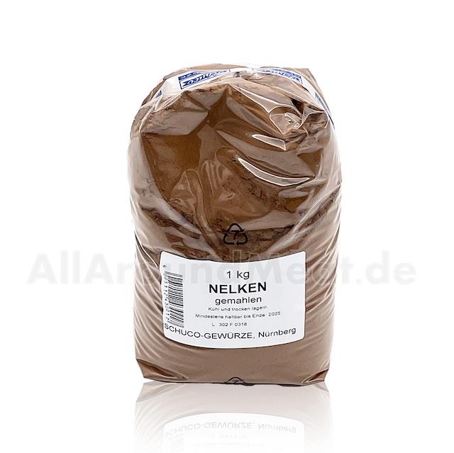 Nelken gemahlen, 1 Kg, Schuco Nelken gemahlen, 1 Kg, Schuco