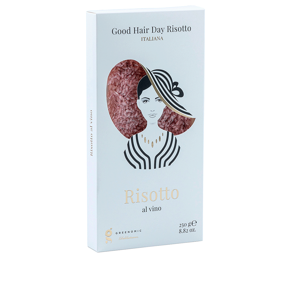 Good Hair Day Risotto, al vino, 250 g, Greenomic