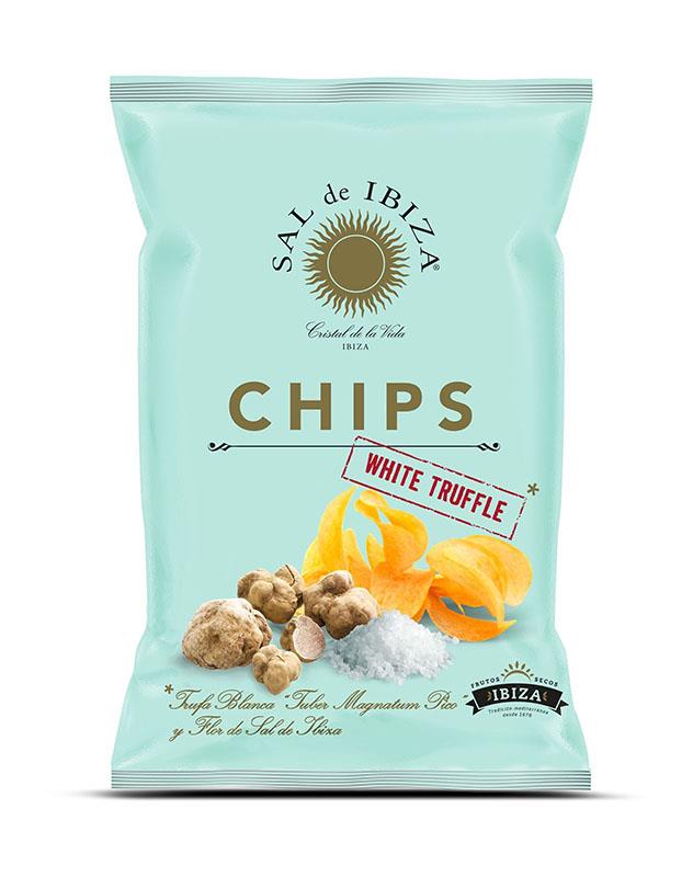 Chips Sal de Ibiza White Truffle 125 g Beutel Chips Sal de Ibiza White Truffle 125 g Beutel