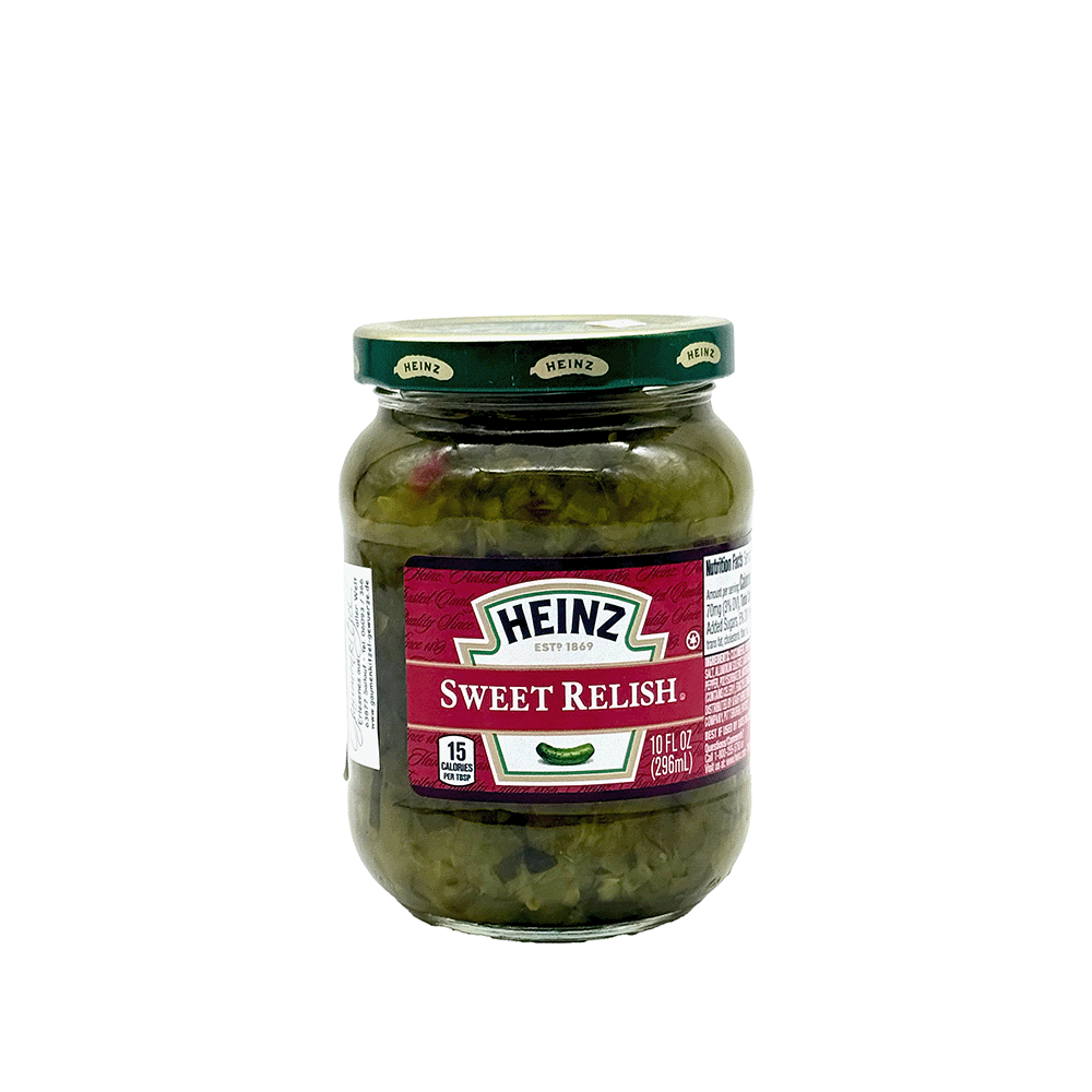 Heinz Sweet Relish, 296 ml