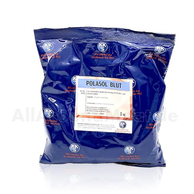 Polasol Blut, 1 kg, KKS, Verhinderung der Gerinnung von Rinder- und Schweineblut Polasol Blut, 1 kg, KKS, Verhinderung der Gerinnung von Rinder- und Schweineblut