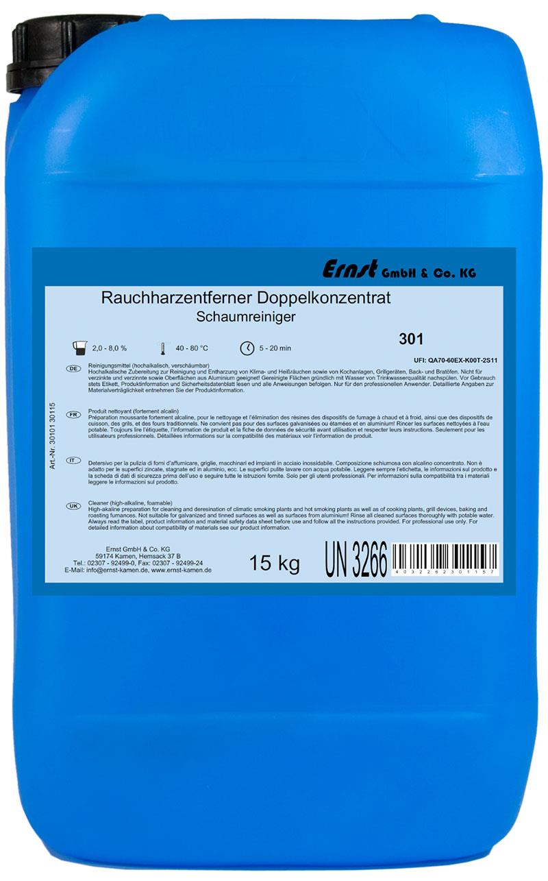 Rauchharzentferner, flüssig, Doppelkonzentrat, 15 Kg Rauchharzentferner, flüssig, Doppelkonzentrat, 15 Kg