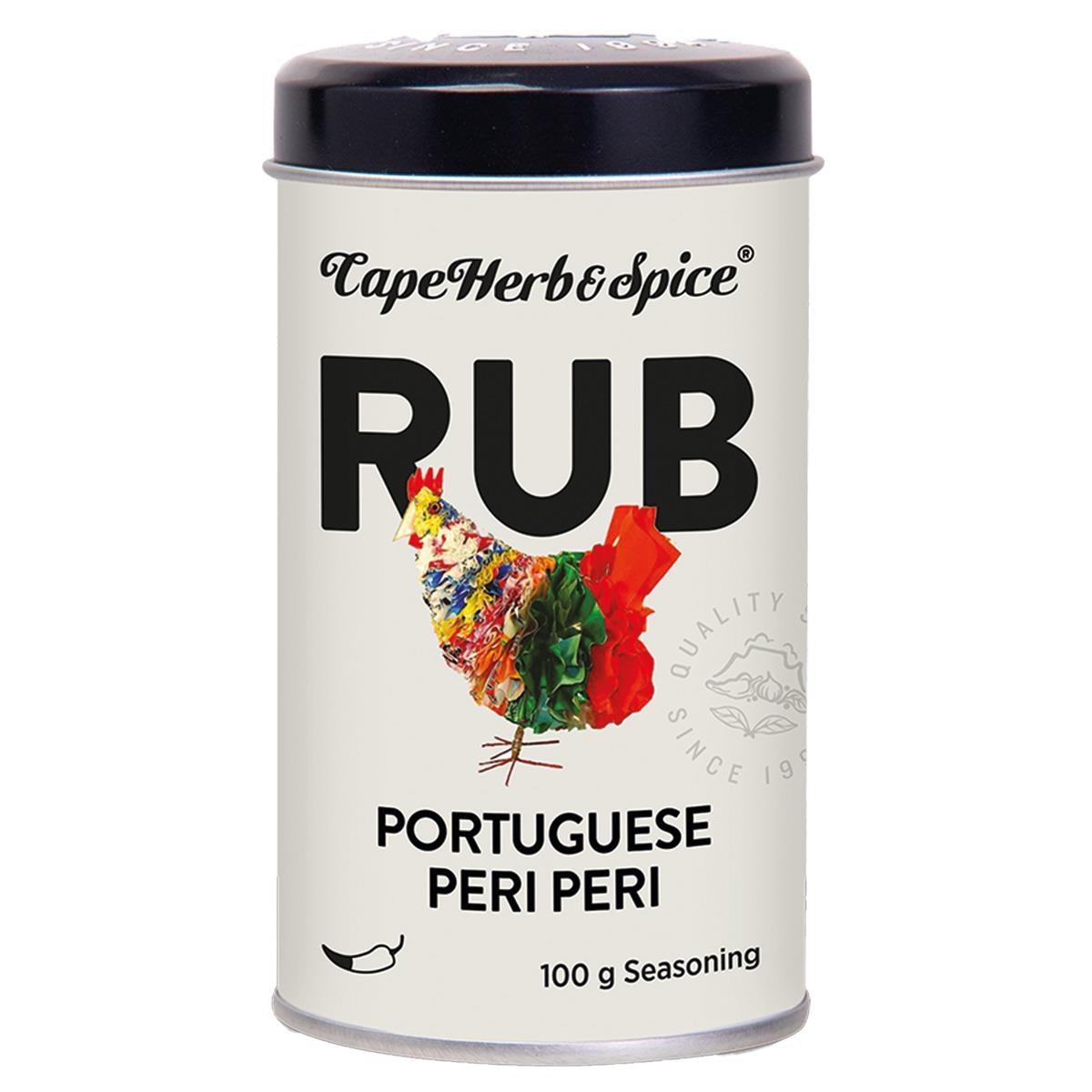 Cape Herb RUB Portuguese Peri Peri, 100 g