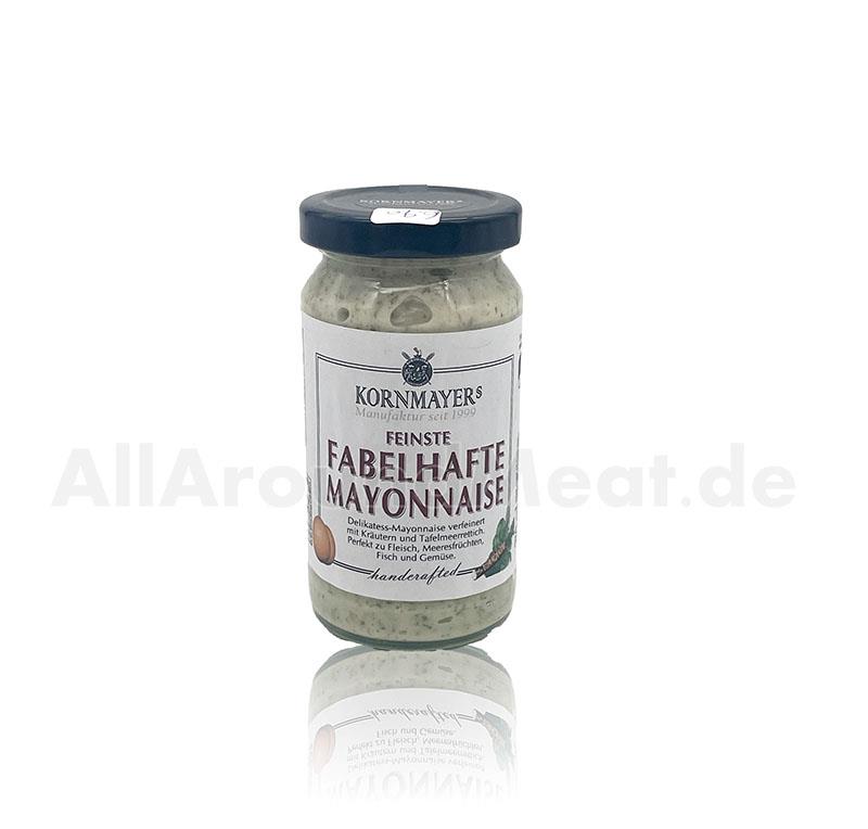 Fabelhafte Mayonnaise mit Meerrettich und Kräuter 210 ml Fabelhafte Mayonnaise mit Meerrettich und Kräuter 210 ml